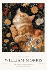 William Morris Ginger Cat