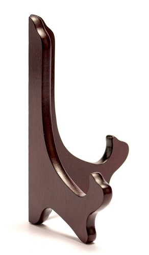 Medium mahogany wooden display - wooden,