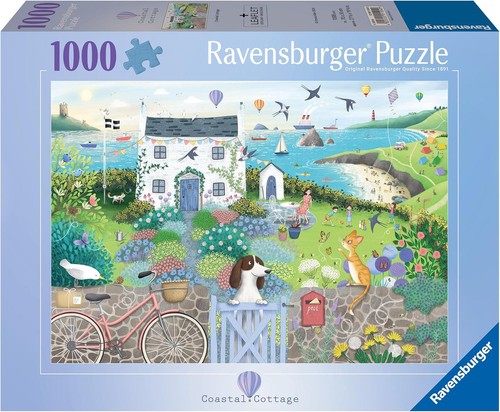 Coastal cottage puzzle 1000 - coastal,