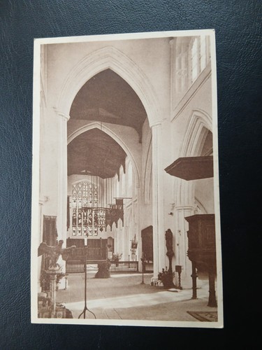 Chancel pulpit inside - chancel, &