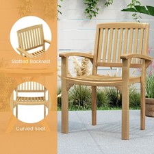 Teak Wood Armchair Outdoor