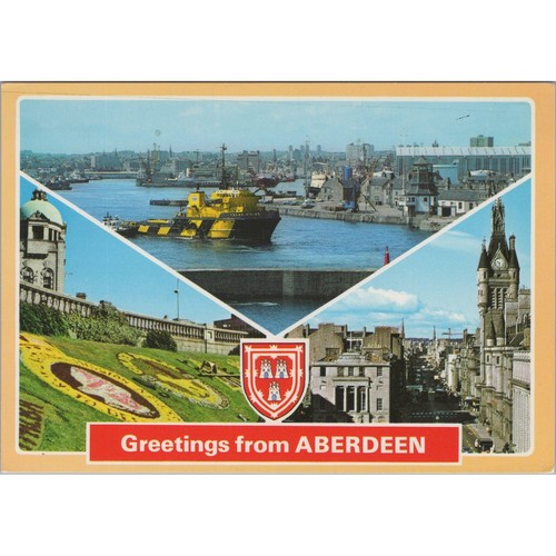 Postcard greetings from - postcard,