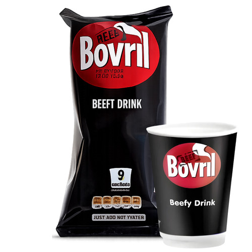 Bovril beef flavoured cup - beef,