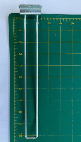 Double prong slatwall - double, 10
