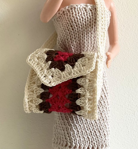 Hand crochet cotton shopping - hand,