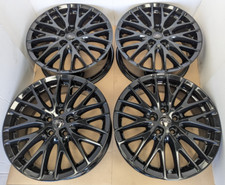 4x GLOSS BLACK GENUINE FORD