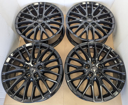Gloss black genuine ford - 4x,