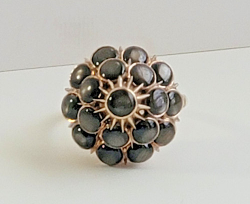 Vintage black star sapphire - vintage,