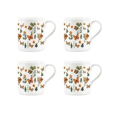 Butterfly Mug Set - Botanical