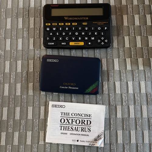 Franklin wordmaster seiko - franklin, &