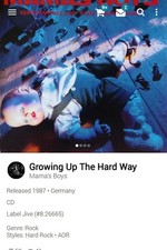 Mama's Boys ~ Growing Up The Hard Way Hi-Tech AOR CD 1987 Melodic Rock FM Dare