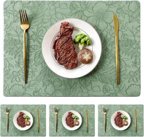 Placemats set non slip - set, non-slip