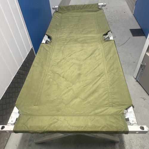 Green foldable camping - green, cot