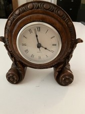 Vintage Wooden Quartz Mantle