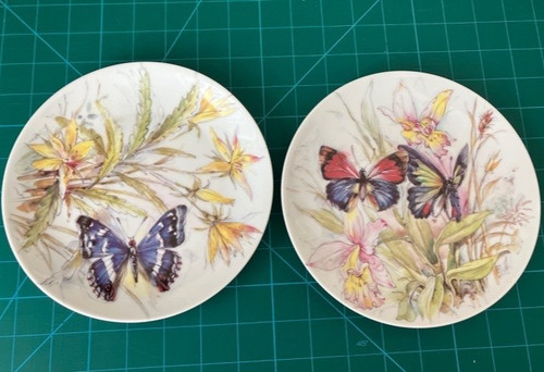 Pair limoges butterfly - pair,