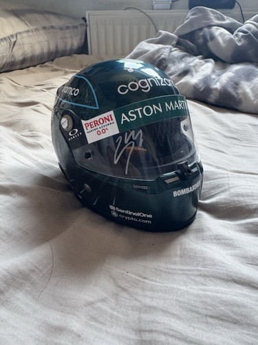 Signed scale helmet - signed, 1/2