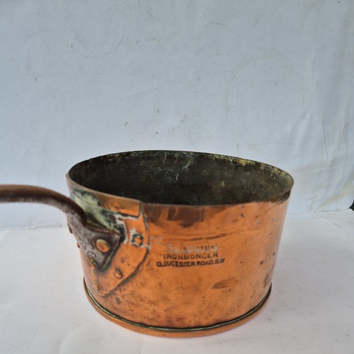 Vintage antique copper - vintage, pan