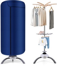 1000W Electric Clothes Dryer Portable Fast Hot Air Drying Machine Indoor Home UK