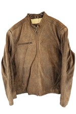 LAKELAND Brown Leather Biker