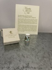 Thimble Collectors Club Royal