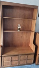 Mid Century Teak Nathan Squares Display Dresser Unit - Superb