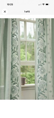 Anthropologie curtain pair - anthropologie,
