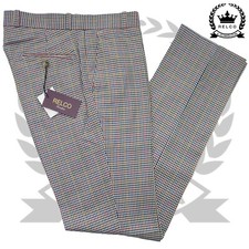 Relco Tweed Check Sta Press