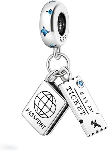 Ticket passport charm travel - ticket,