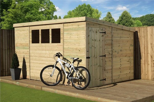 Empire 2500 pent garden shed - empire,