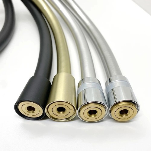 Shower hose pipe black grey - hose,