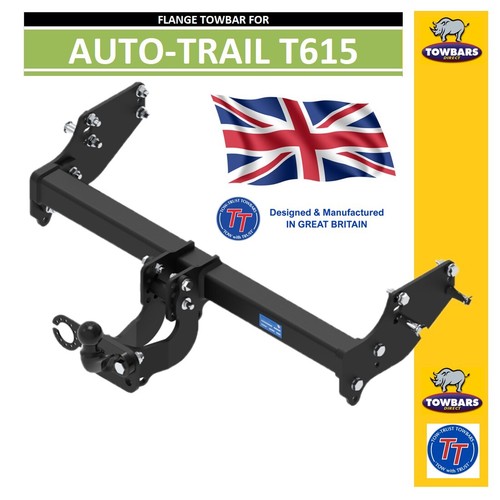 Flange towbar for auto - flange, trail