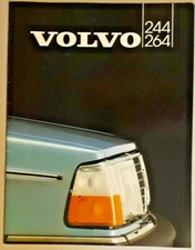 Volvo 244 & 264 Brochure 1982 - 244  264  DL  GL  GLE  GLT