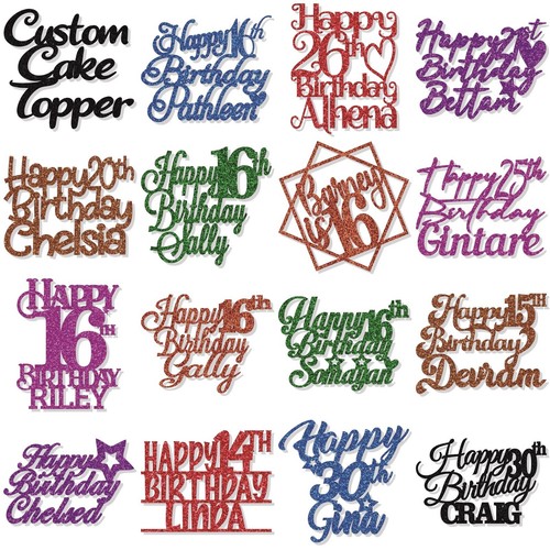 Personalised happy birthday - happy,