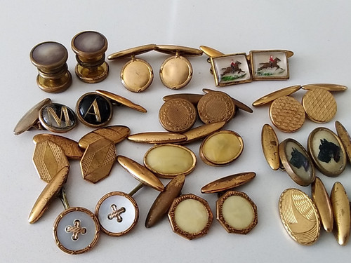 Antique vintage cufflinks - vintage,