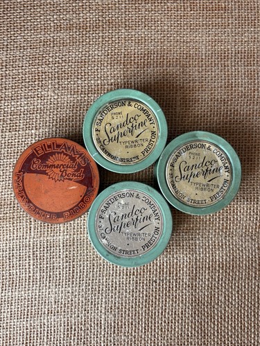 Vintage typewriter ribbon - 4,