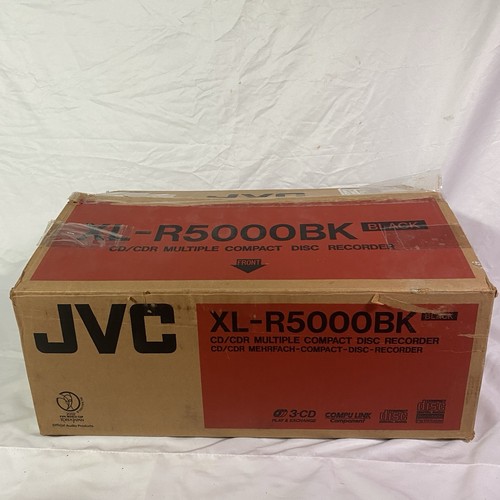Jvc r5000bk cdr multiple - jvc, cd/cdr