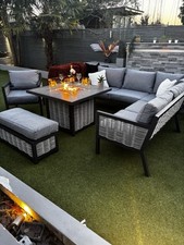 garden Sofa Dinning Set With