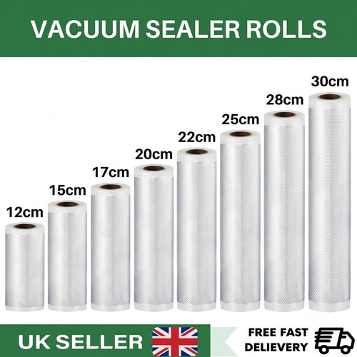 Food vacuum sealer rolls - vacuum, bags