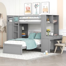 Twin size Loft Bed with a