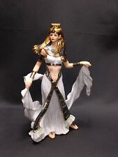 Danbury Mint Queen of Egypt Cleopatra Figurine Porcelain Gold Great Condition 
