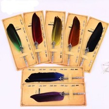 Retro calligraphy feather dip - retro,