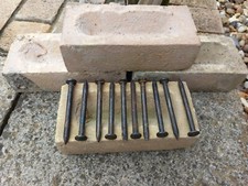 10 Vintage 4" in Down-pipe Nails For Round Cast Iron Downpipe Ship Floor Decking