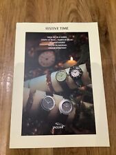 Jaguar Festive Time UK Market Sales Brochure XJ8 XK8 S TYPE. Xmas 1998