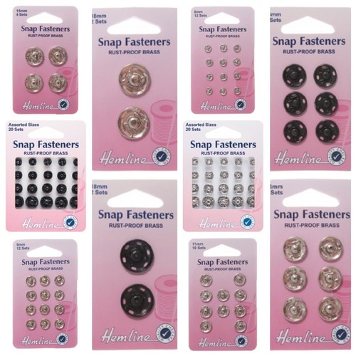 Hemline metal sew snap - metal,