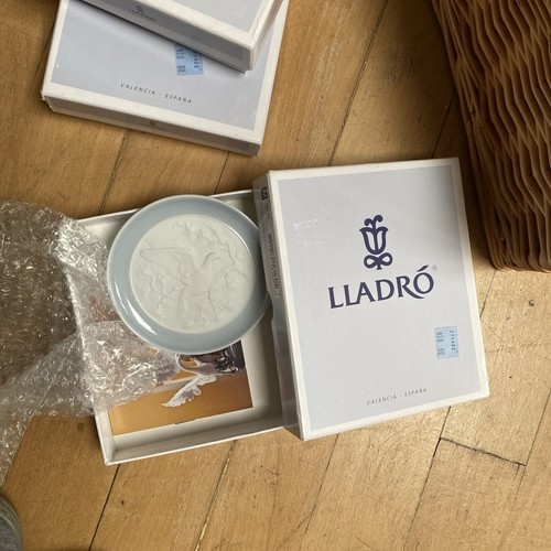 Lladro dove mini plate - dove,