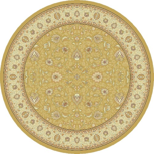 Round mustard yellow - mustard,