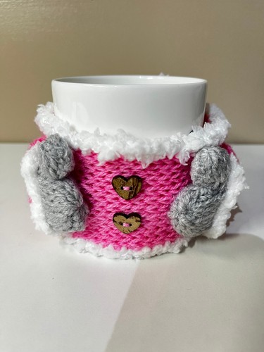 Valentine cup cozy pattern - cozy,