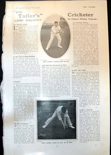 Antique old print cricket - old,