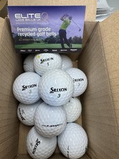 12 srixon z  star pearl/a golf balls
