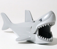 New LEGO Great White Shark Minifigure 60379 City Artic Sea Fish Animal - Genuine